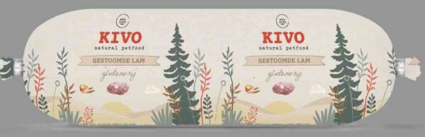 Kivo gestoomde Lam 600 gram