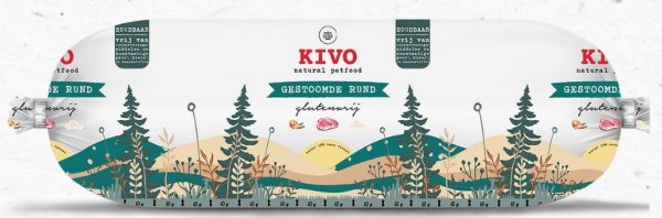 Kivo gestoomde Rund 600 gram