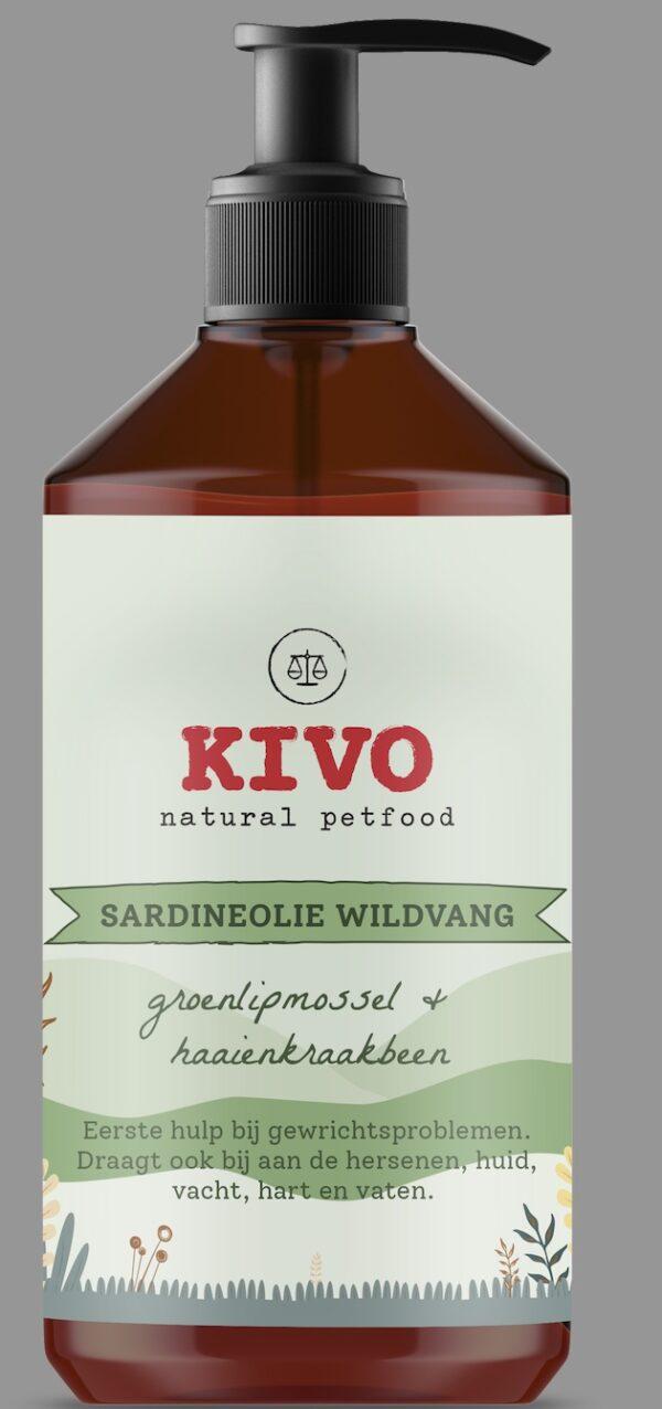 Sardineolie Groenlipmossel & Haaienkraakbeen 500ml - Afbeelding 2