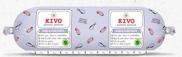 Puppy vlees Rund&Eend