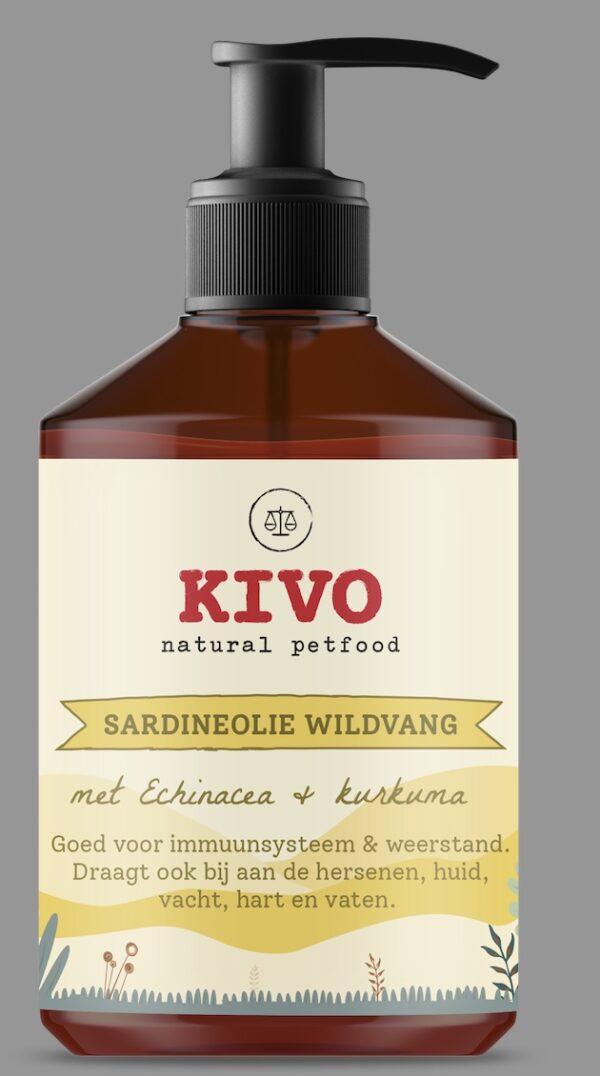 Sardineolie Echinacea & Kurkuma 500ml