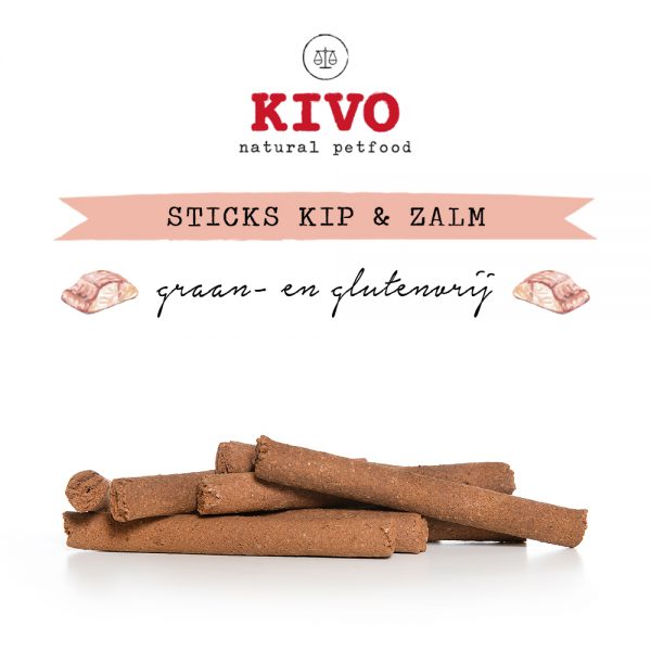 Sticks Zalm & Kip (10 stuks)