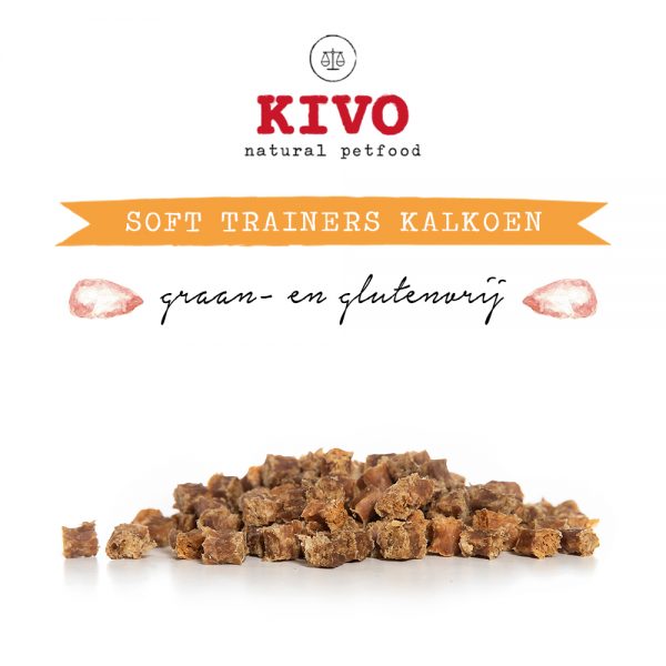 Soft trainers Kalkoen 100 gram
