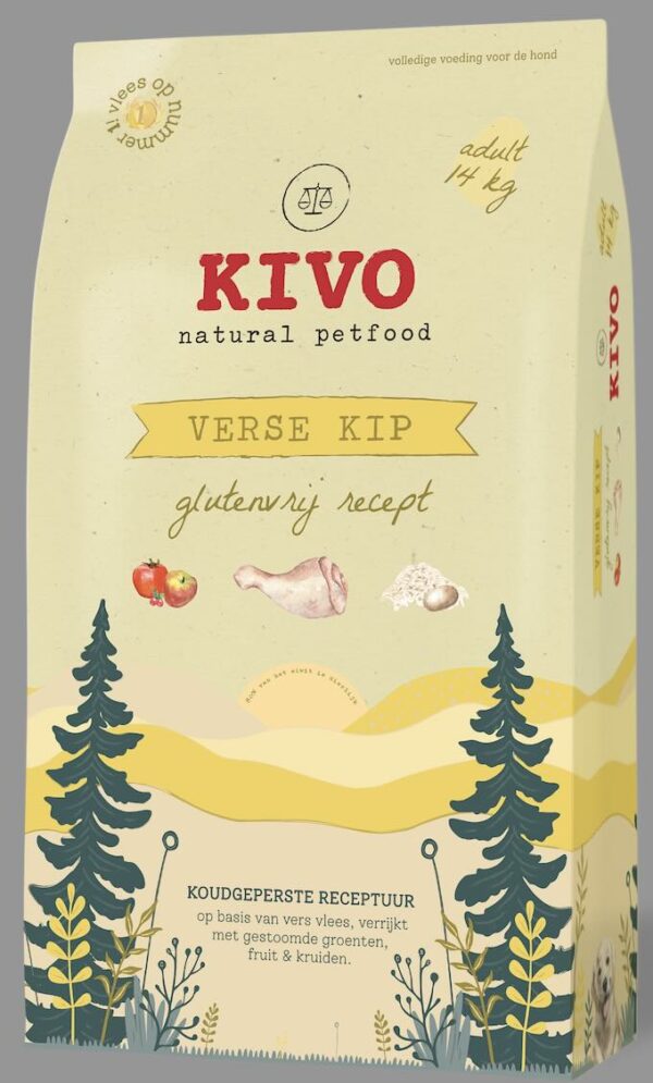 Glutenvrij- koudgeperst - Verse Kip 14kg