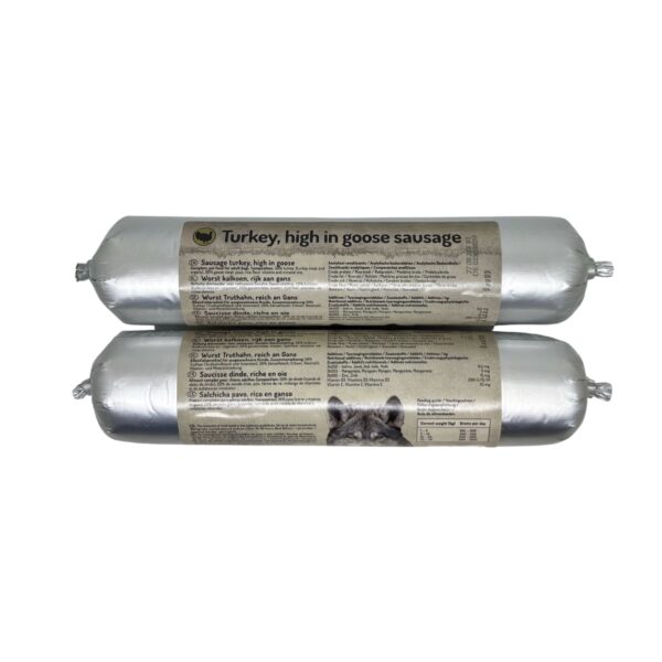 Carnis gestoomd kalkoen/gans 400 gram